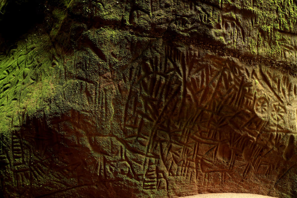 Famous caves in Wayanad