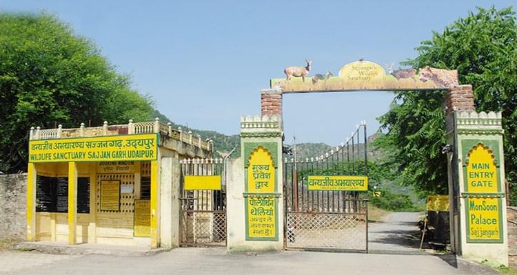 Stop by Sajjangarh Wildlife Sanctuary