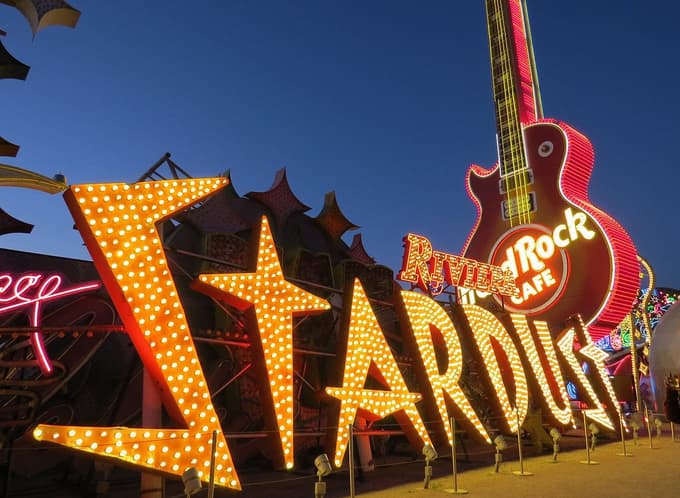 Admire the glorious 'Stardust' neon exhibits