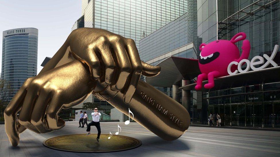 Statue of Gangnam Style Overview