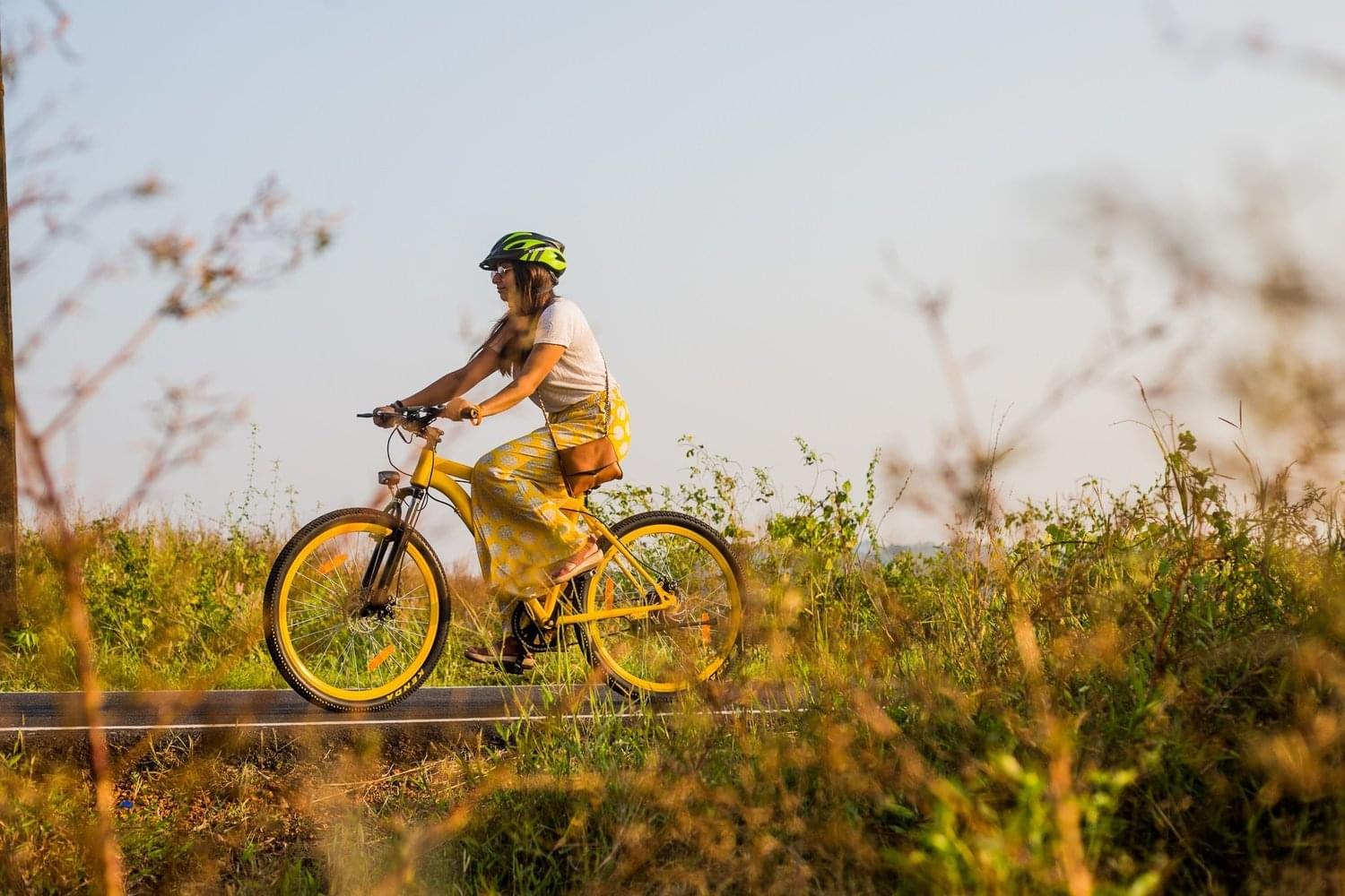 Cycling experience from Old Goa Church - A UNESCO world heritage site to Divar Island