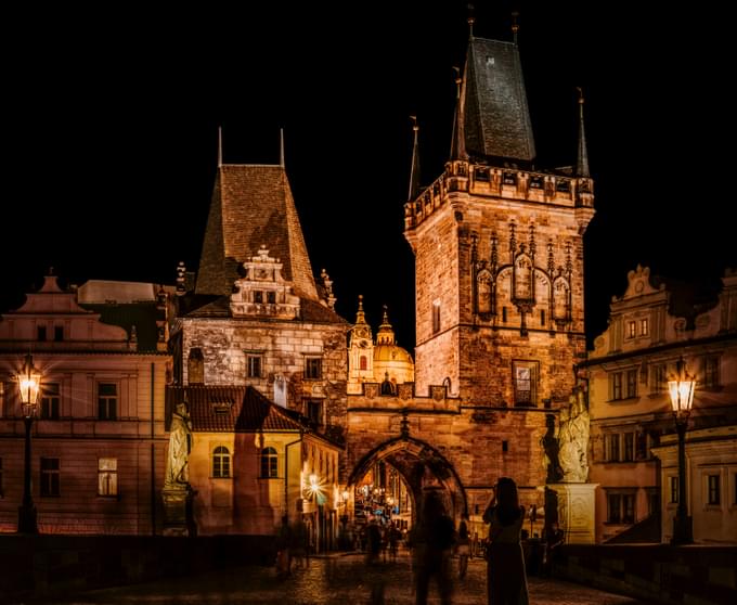 Prague Castle at Night