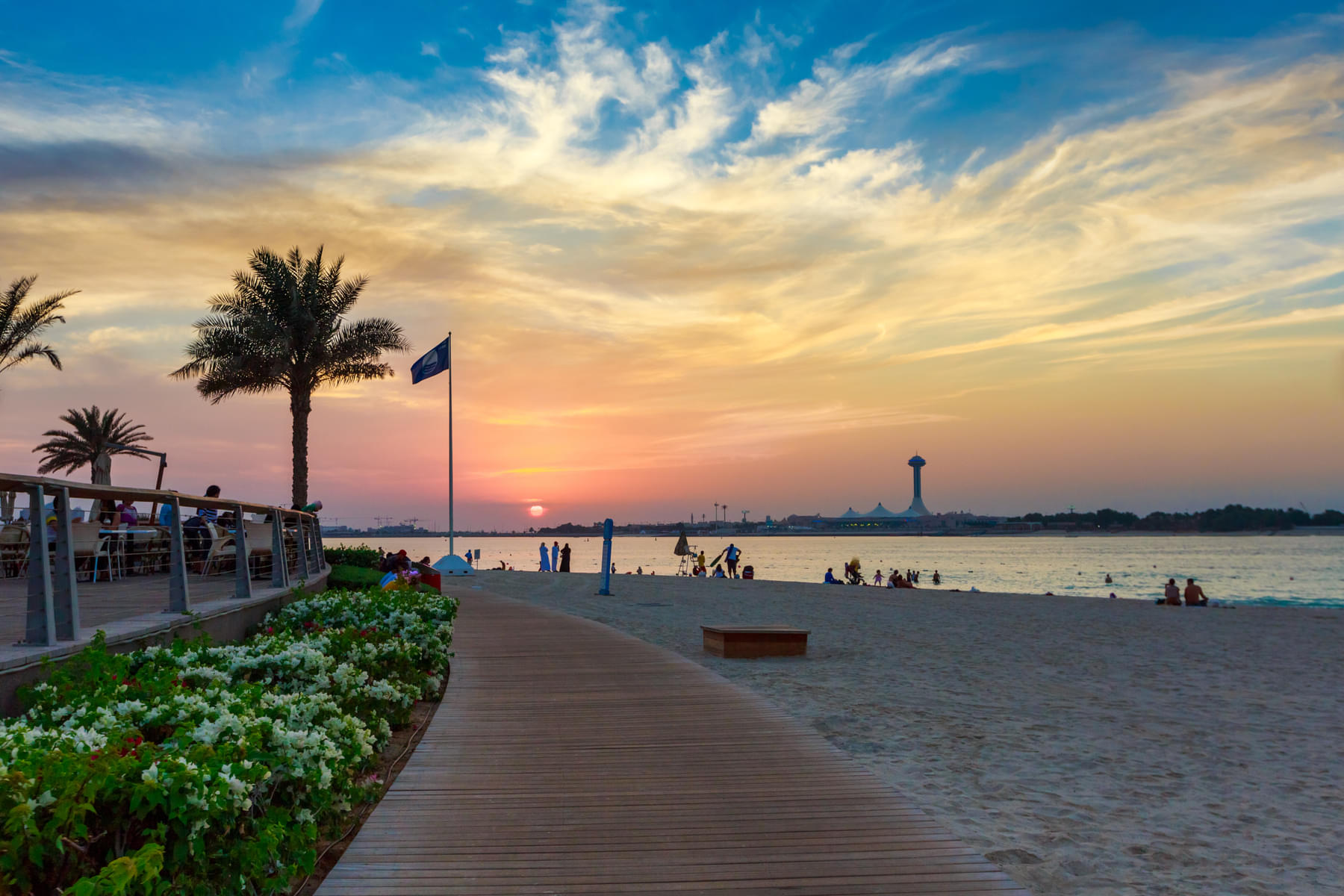 Spend amazing time at the Corniche Beach