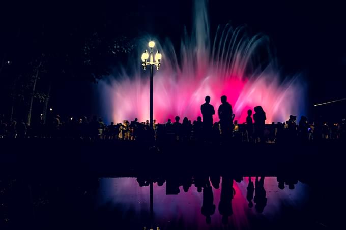 Magic Fountain in Barcelona