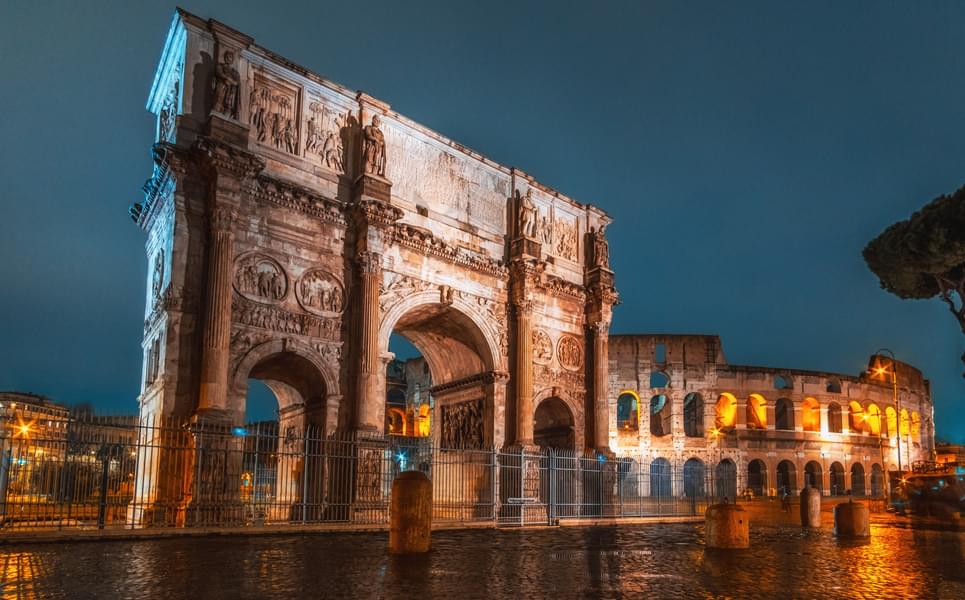 Places To Visit Near Colosseum | Arch Of Constantine