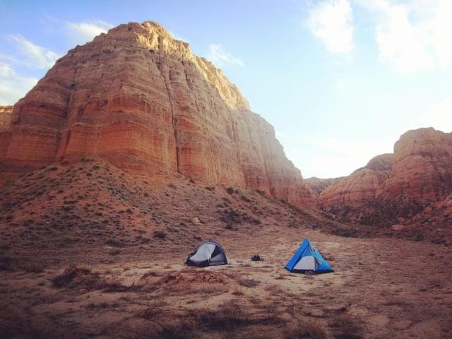 Camp at the canyon
