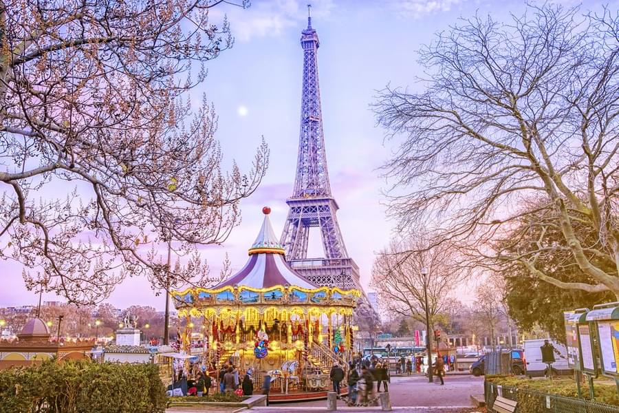 Eiffel Tower Carousels