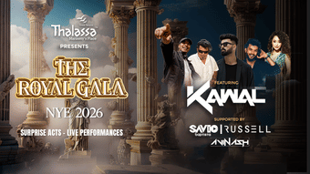 Thalassa Goa New Year Party Pass - The Royal Gala 2026