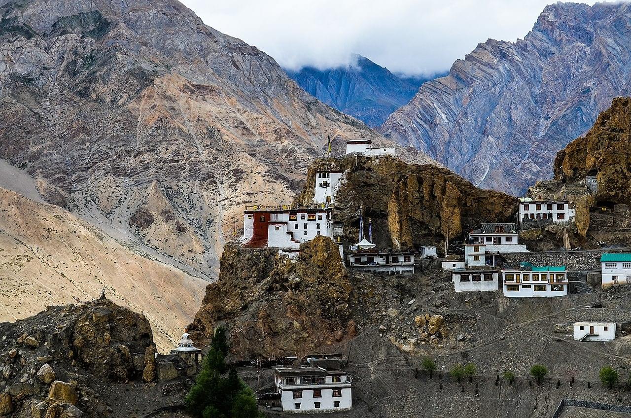 Visit the Dhankar Monastery 