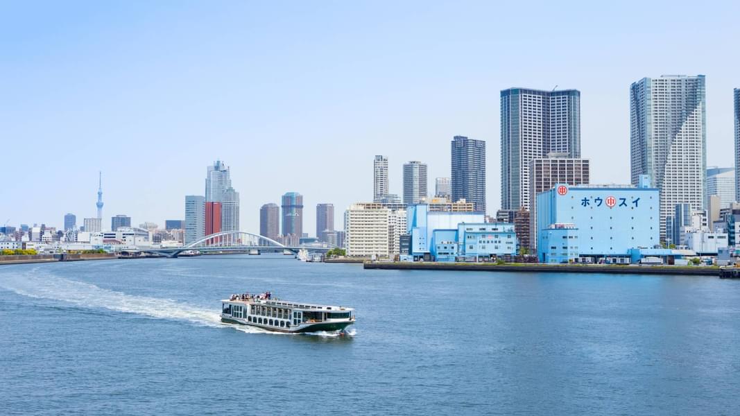 Cruise between Asakusa and Odaiba by Tokyo Mizube Line Image