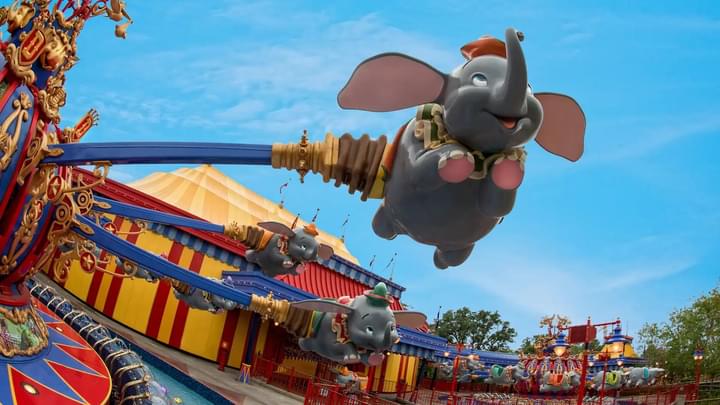 Dumbo The Flying Elephant Walt Disney World Magic Kingdom Tickets