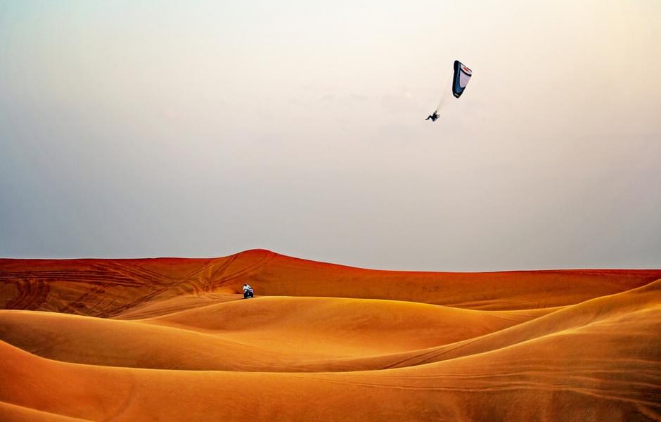 Soar above the Desert Sands