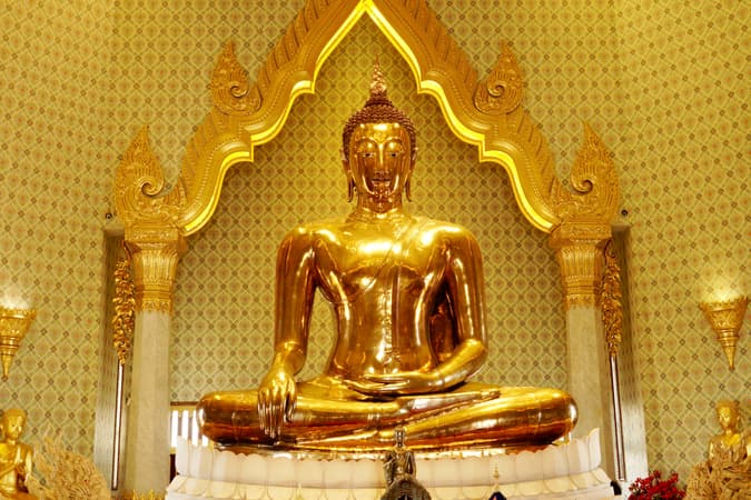 The Golden Buddha At Wat Traimit