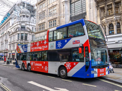 London: 24 Hour Unlimited Hop-on Hop Off Bus with Thames River Cruise