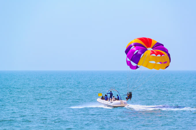 Morjim Beach Water Sports North Goa
