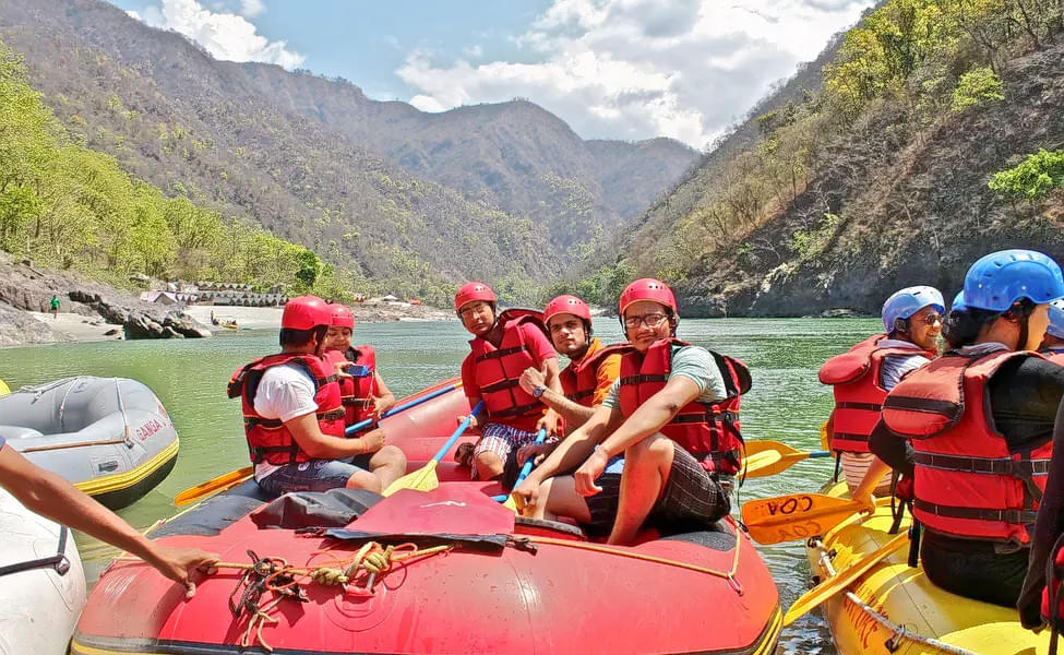 Camping In Rishikesh With Rafting Image