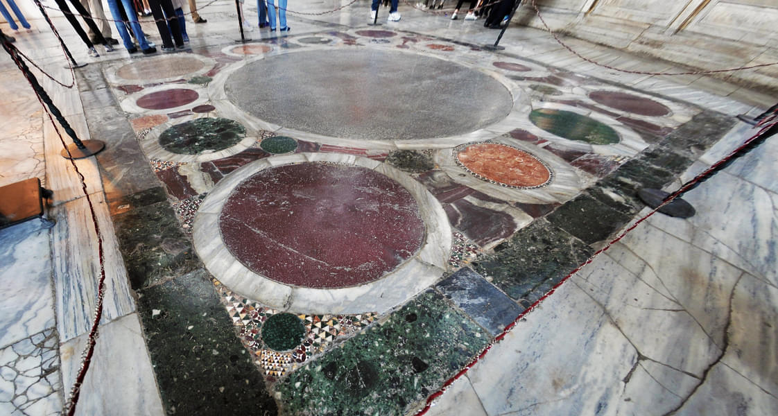 Marble Floor in Hagia Sophia