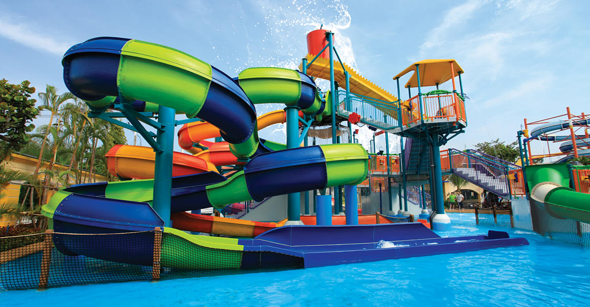 Enjoy action-packed rides and splash around the water