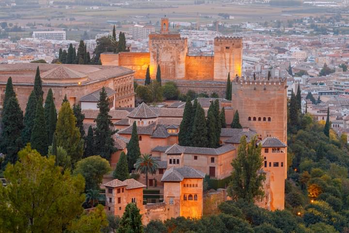 Alcazaba, Nasrid Palaces, and Gardens Guided Tour
