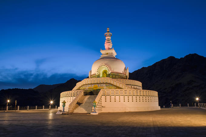 Shanti Stupa