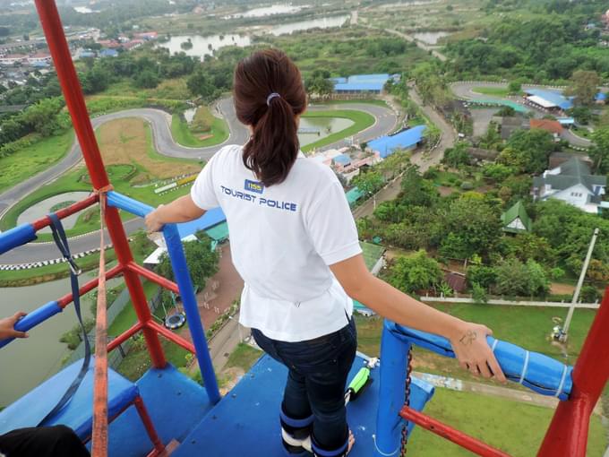 See a terrific view from above
