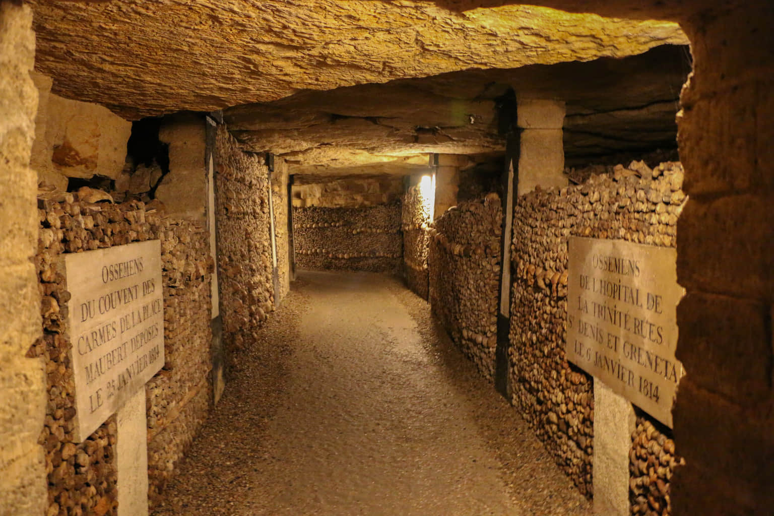 Catacombs in Paris