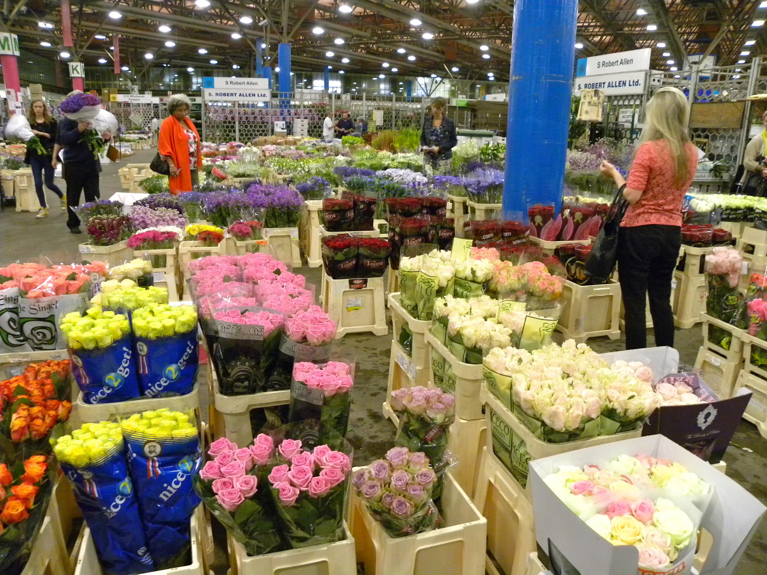 Flower Markets In London