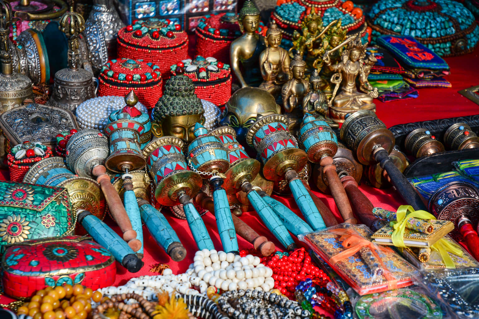 Shopping in the Souvenir Shop