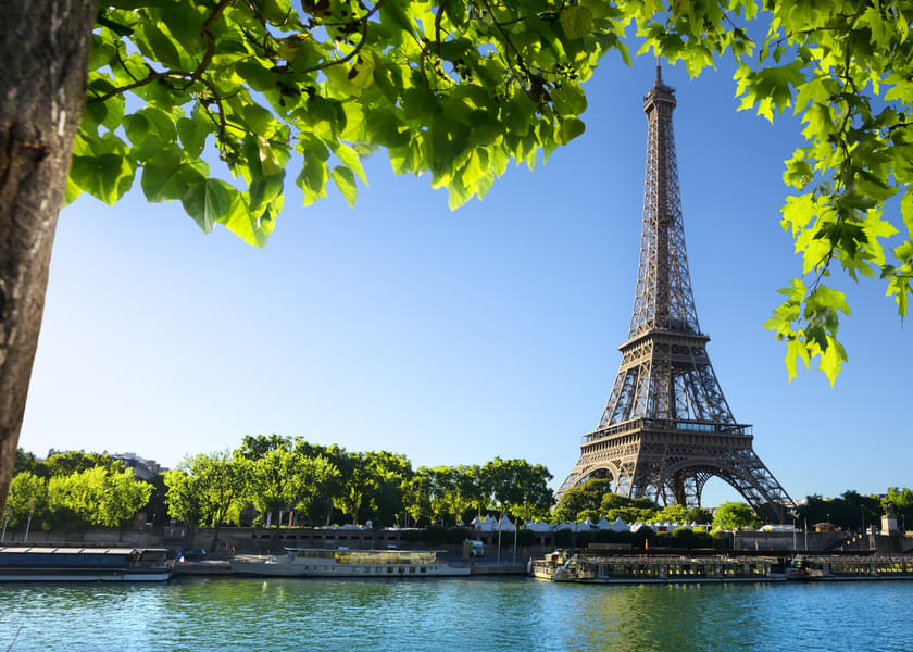Witness the beauty and grandeur of the Eiffel Tower