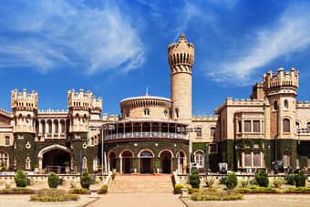 Admire the magnificent Bangalore palace