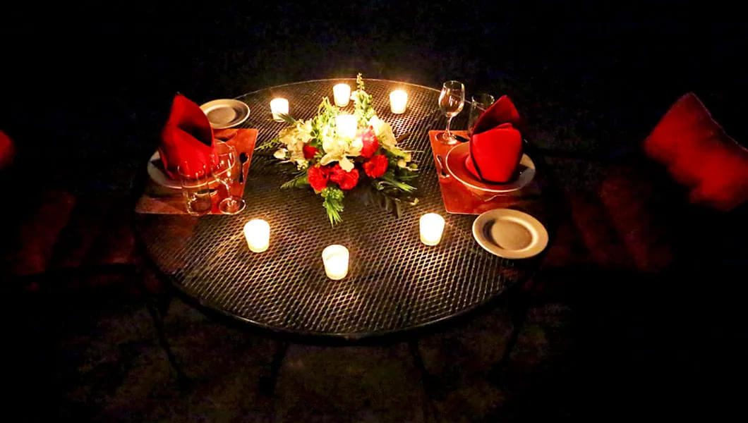 Candle Light Dinner In Mumbai With Movie Screening  Image