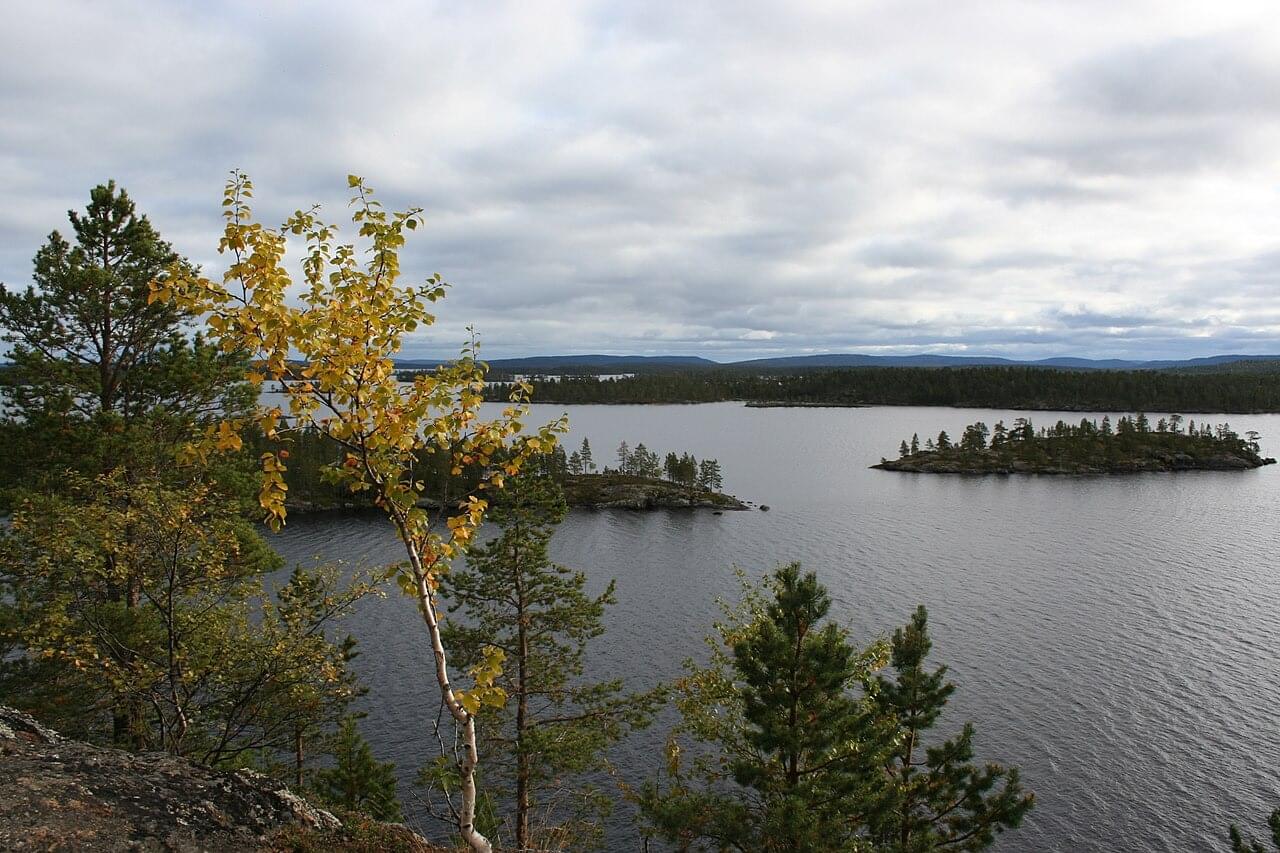 Lake Inari Overview