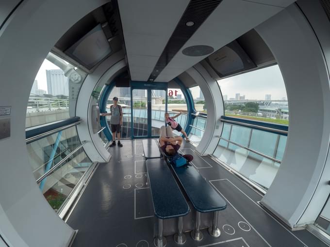 Yoga at Singapore Flyer