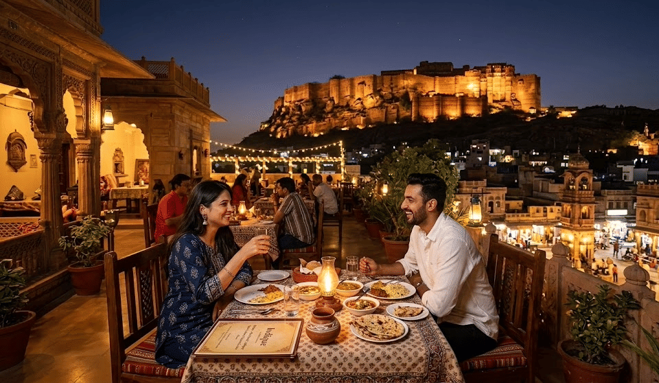 Dine at Indique Restaurant at Pal Haveli