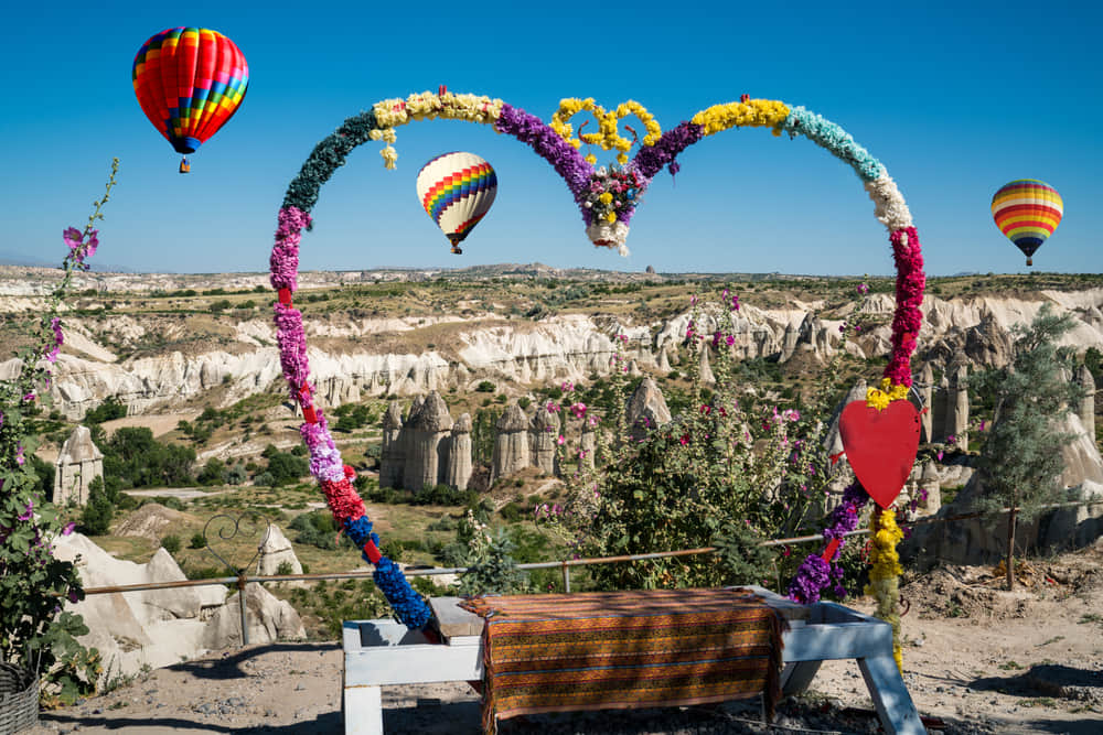 Hike through the Love Valley