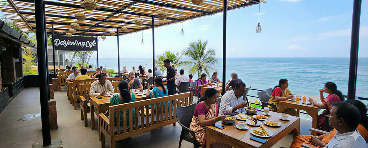 Darjeeling Cafe, <em>Varkala</em>