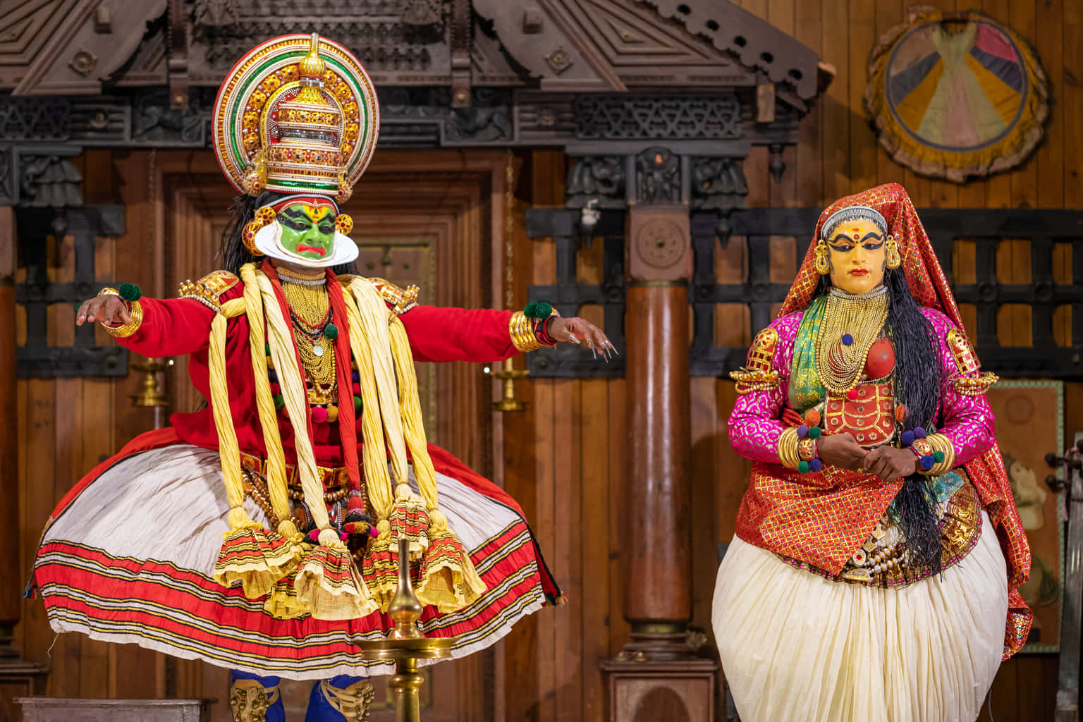 Kathakali Show in Thekkady