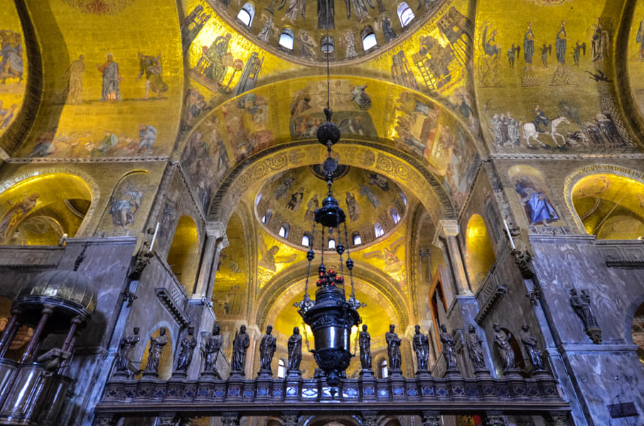 Interior of St. Mark's Basilica