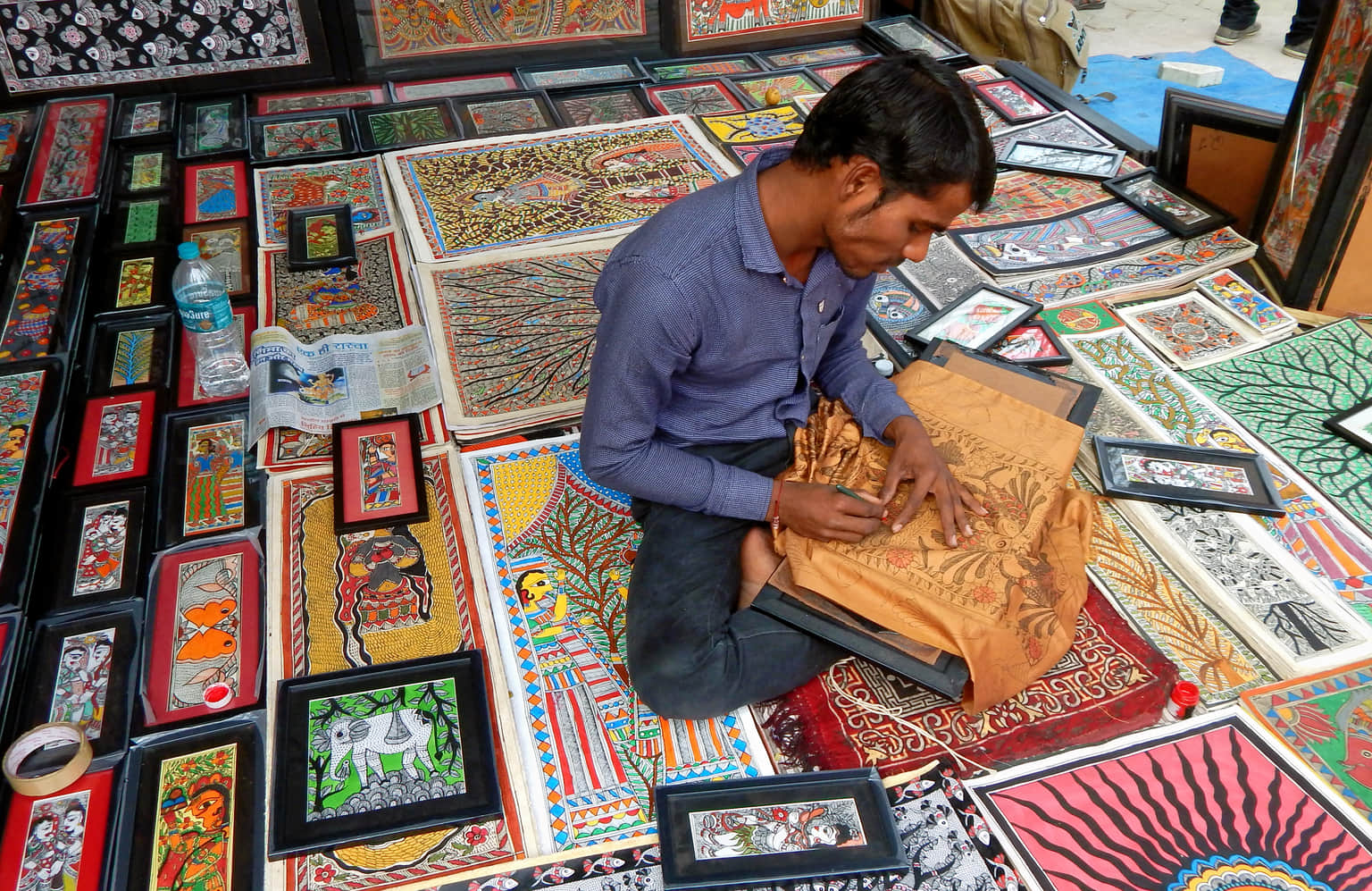 Madhubani Mithila Art, <em>Bihar</em>