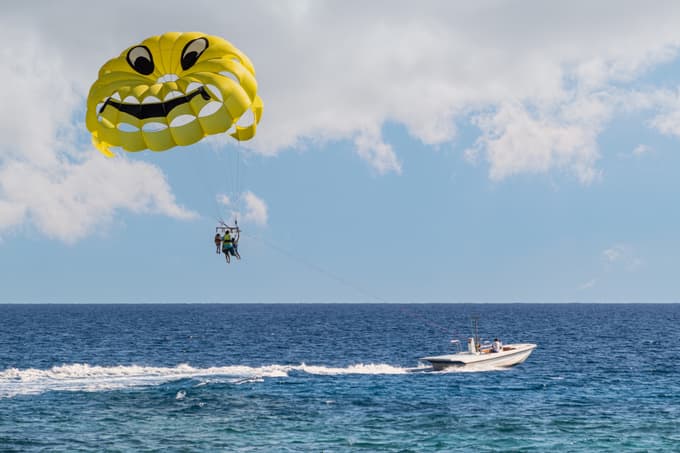Soar high above the sea for breathtaking coastal views