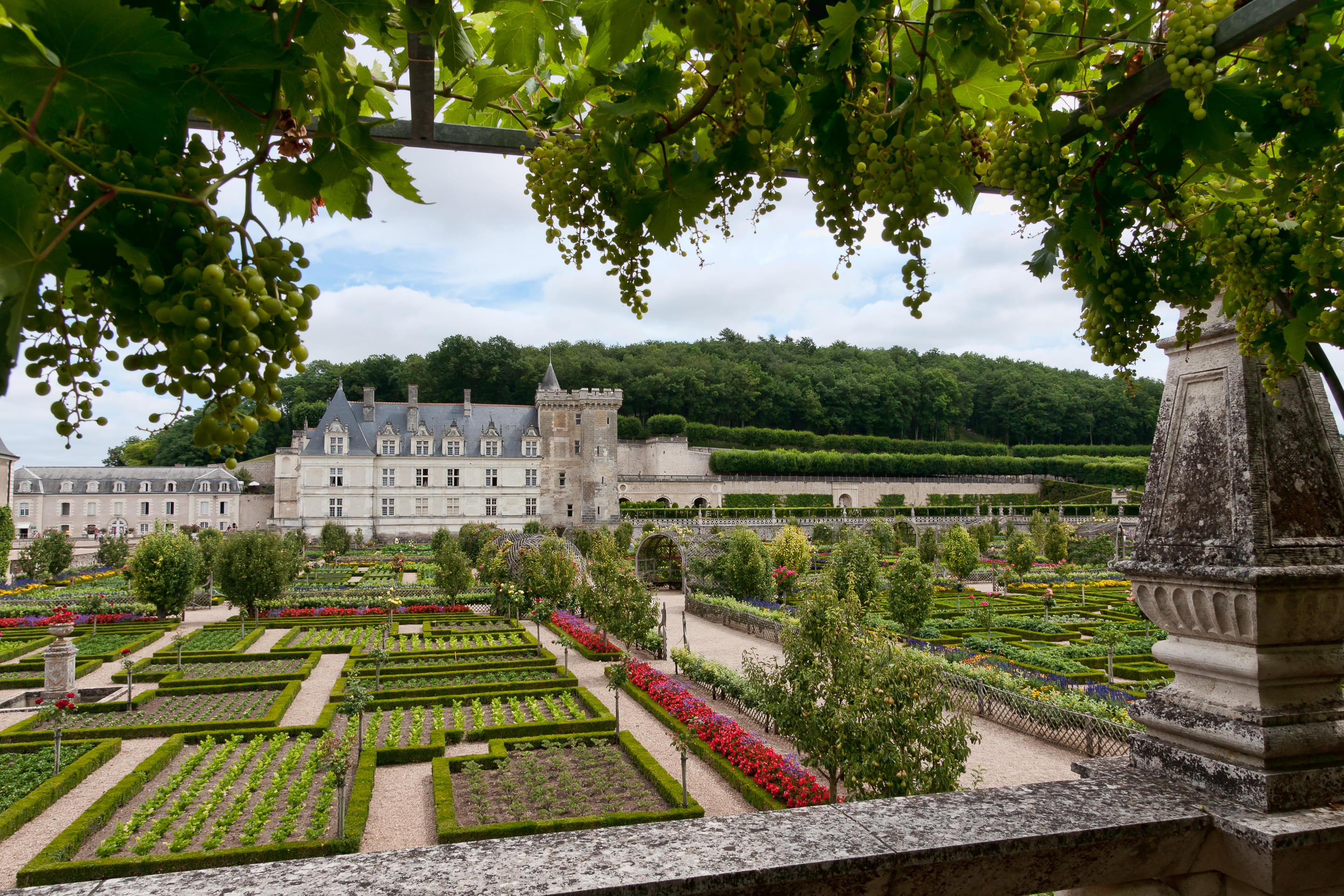 Chateau de Villandry Castle Overview