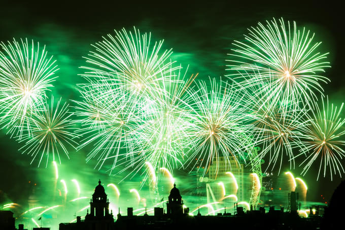 London Eye Fireworks