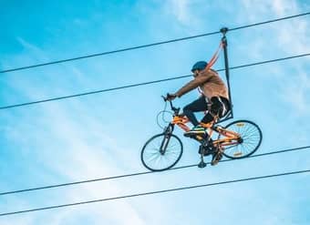 Sky Cycling in Coorg