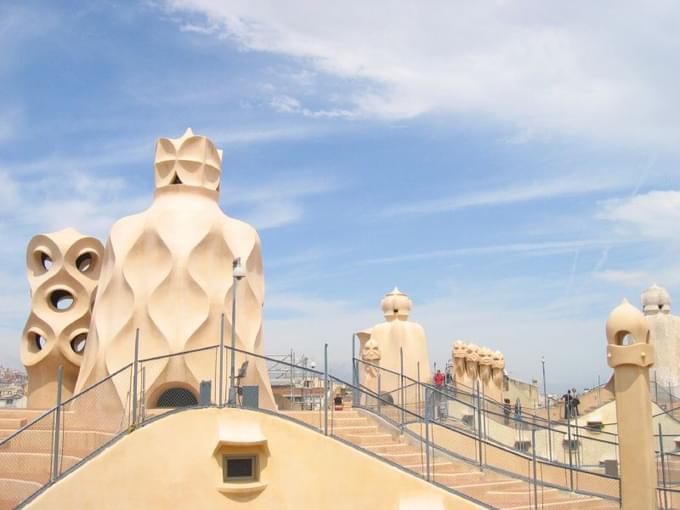 Casa Mila roof