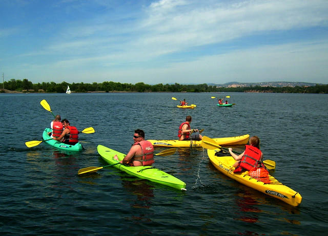 Kayaking in Dubai