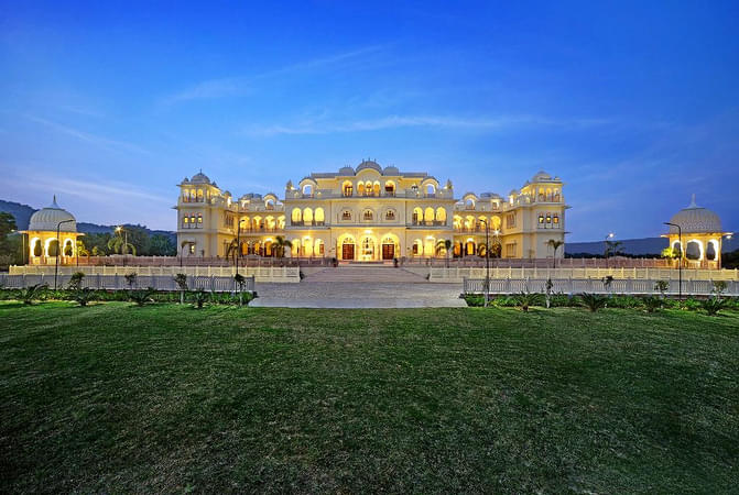 Exterior view of the resort