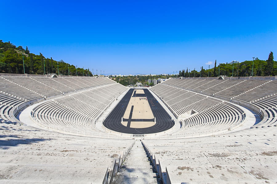 Explore the first modern Olympic stadium in the city