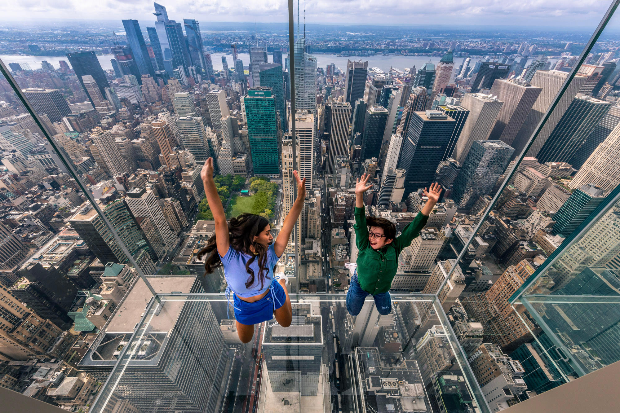 Glass floor elevators, Summit One Vanderbilt