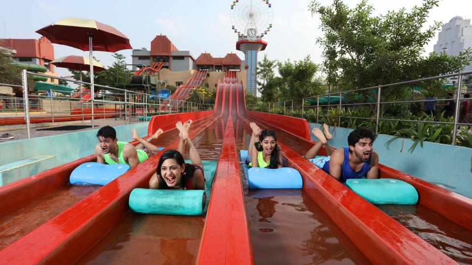 Indulge in wide range of water rides