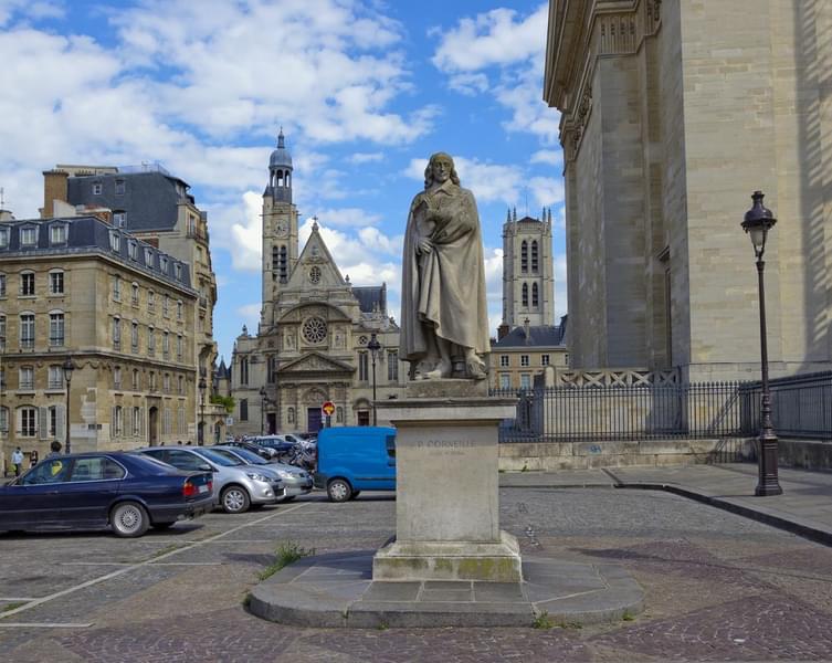 Corneille Statue in Paris
